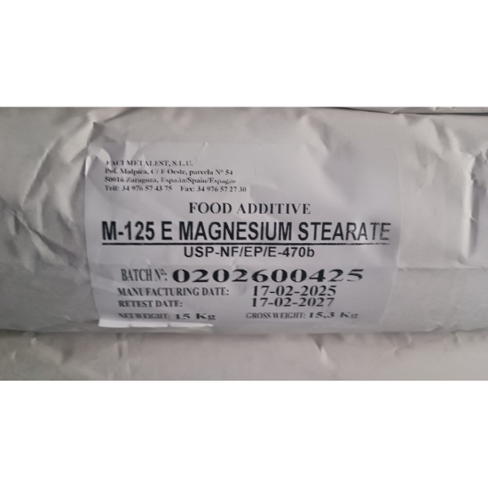 Magnezyum Stearat 15 Kg Magnezyum Stearat 15 Kg