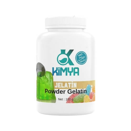 Jelatin Toz 100 Gr - Gelatin Powder (Helal Sığır Jelatini)