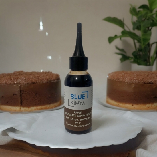Sıvı Chocolate Brown (E155) - Su bazlı Likit Gıda Boyası Kahverengi