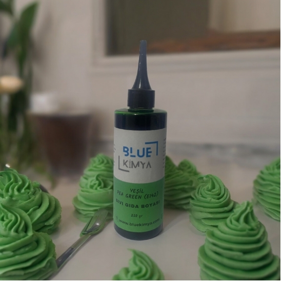 Sıvı Pea Green (E142) - Su bazlı Likit Gıda Boyası Yeşil Sıvı Pea Green (E142) - Su bazlı Likit Gıda Boyası Yeşil