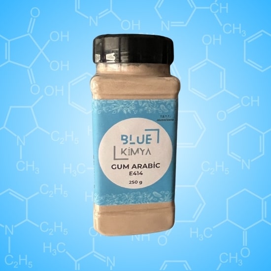 Gum Arabic (E414) 250 gr - Food Grade Arap Zamkı - Pratik Ambalaj
