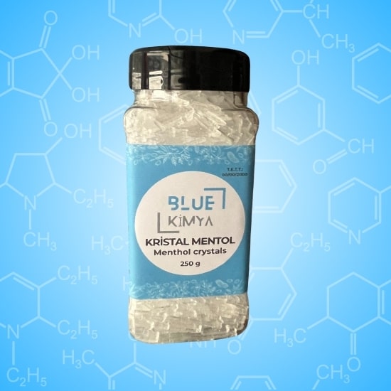 Kristal Mentol 250 gr - Food Grade Menthol crystals - Pratik Ambalaj